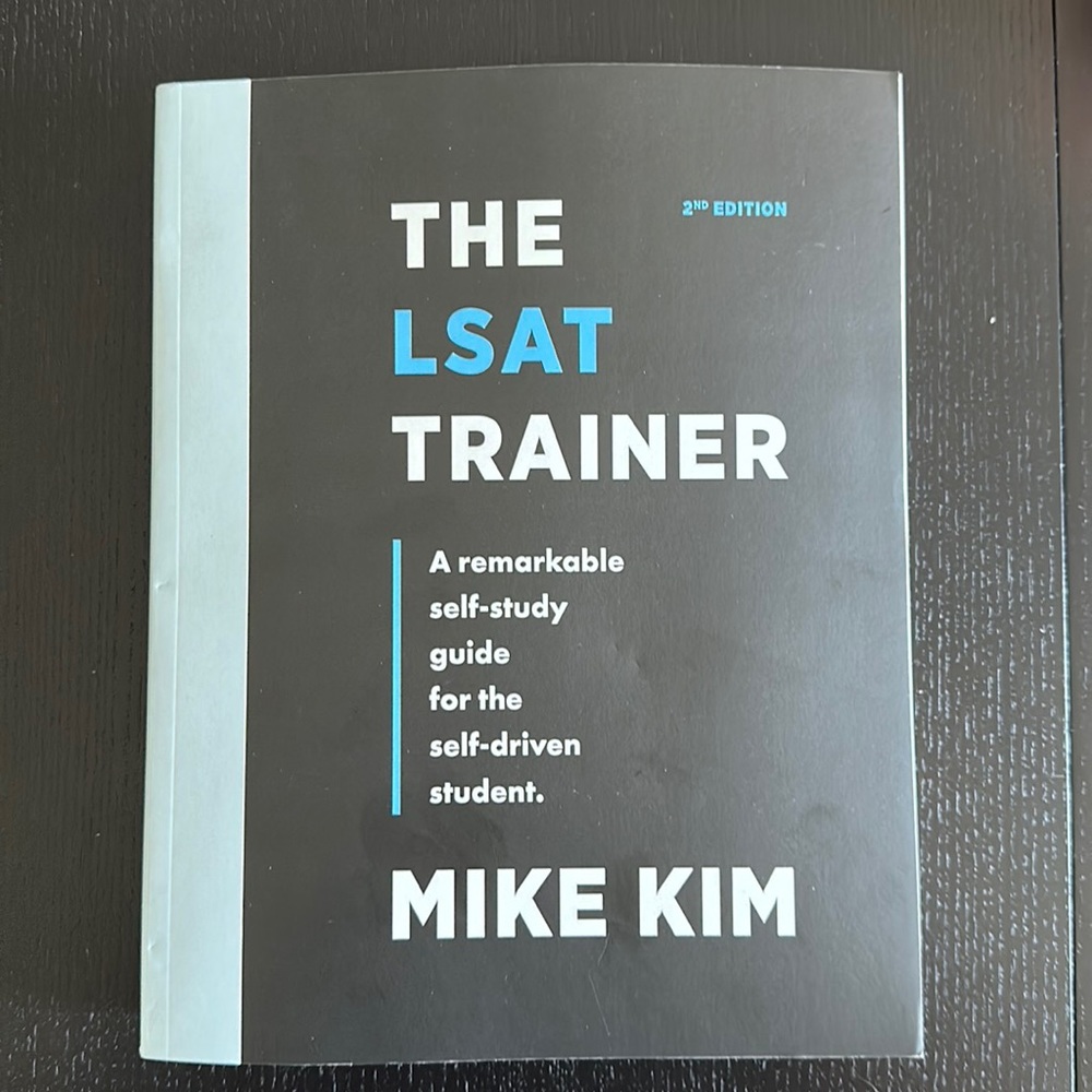 The LSAT trainer book